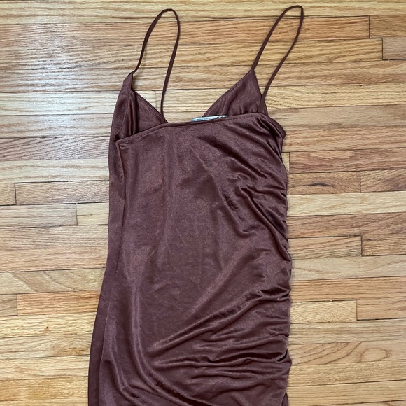 ZARA Brown Slip Dress - Picture 11 of 12